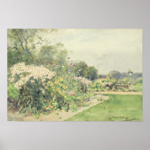 Oktober Flowers Poster