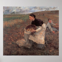 Oktober Gathering-aardappelen
