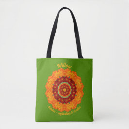 Oktober Geboortemaand Bloem Persoonlijke Boodschap Tote Bag