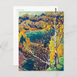 Oktober Gold | Franklin Carmichael | Briefkaart