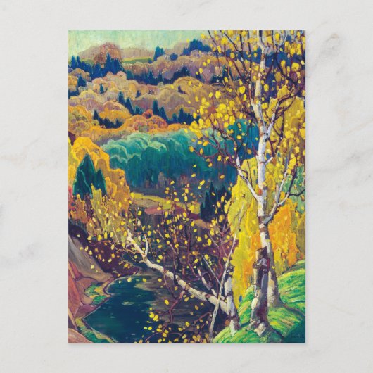 Oktober Gold | Franklin Carmichael | Briefkaart (Voorkant)