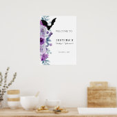 Oktober Halloween Baby shower Poster teken (Keuken)