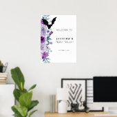 Oktober Halloween Baby shower Poster teken (Thuiskantoor)