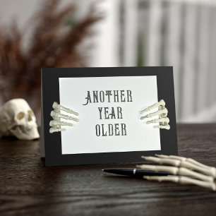 Oktober Halloween Birthday Card Kaart