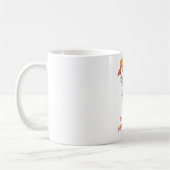Oktober hoofdgeboortebloem Marigold mok (Links)