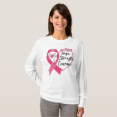 Oktober Hoop Kracht Moed – Pink Ribbon Award T-shirt (Voorkant volledig)
