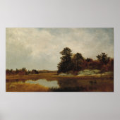 Oktober in de moerassen 1872 - Poster (Voorkant)