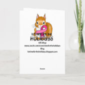 Oktober is Borstkanker Bewustzijnsmaand Kaart (Achterkant)