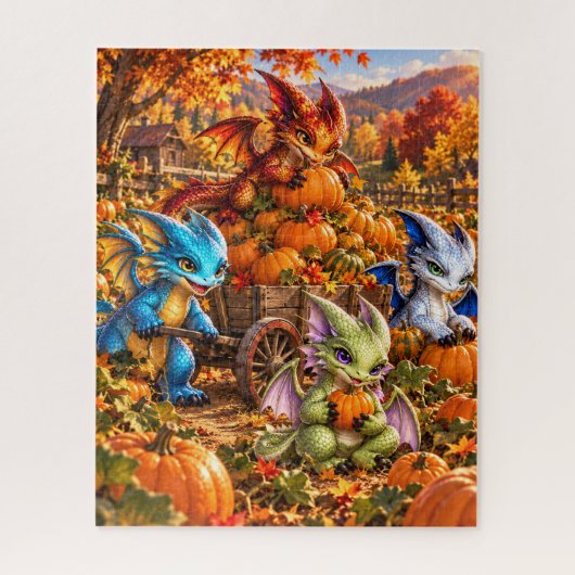 Oktober Is Gearriveerd Legpuzzel (Verticaal)