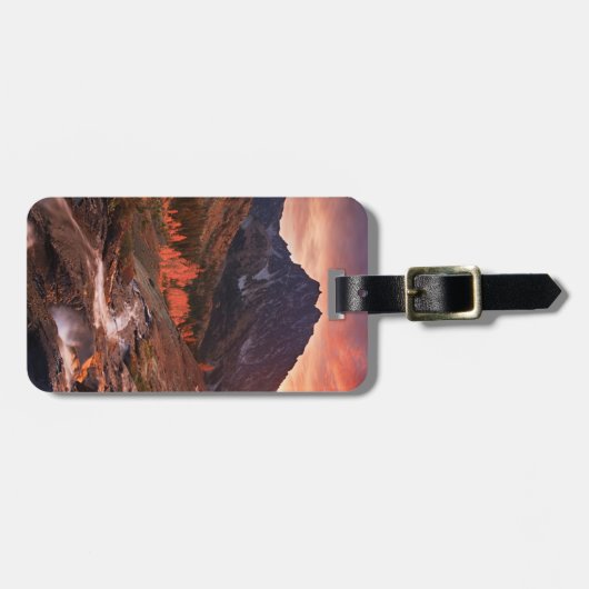 Oktober Light on Headlight Basin Bagagelabel (Voorkant horizontaal)