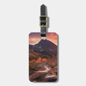 Oktober Light on Headlight Basin Bagagelabel (Voorkant verticaal)