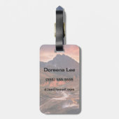 Oktober Light on Headlight Basin Bagagelabel (Achterkant verticaal)