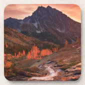 Oktober Light on Headlight Basin Bier Onderzetter (Voorkant)