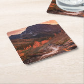 Oktober Light on Headlight Basin Kartonnen Onderzetters (Schuin)