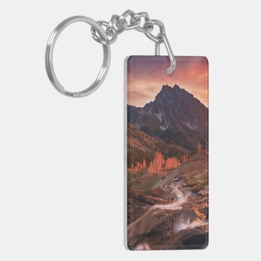 Oktober Light on Headlight Basin Sleutelhanger (Voorkant Links)