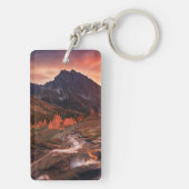 Oktober Light on Headlight Basin Sleutelhanger (achterkant)