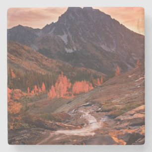 Oktober Light on Headlight Basin Stenen Onderzetter