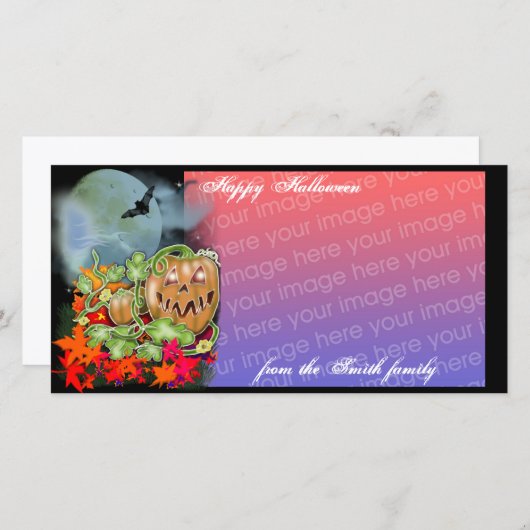 oktober maan (Voorkant / Achterkant)