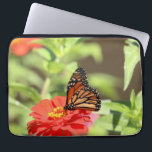 Oktober Monarch drievoudig Wallet Laptop Sleeve<br><div class="desc">vlinder</div>