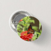 Oktober Monarch Ronde Button 3,2 Cm (Voorkant /achterkant)