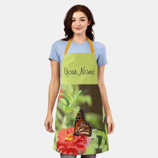 Oktober Monarch Schort (Gedragen)