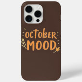 Oktober Mood Telefoonhoes Case-Mate iPhone Case (Achterkant)