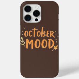 Oktober Mood Telefoonhoes iPhone 15 Pro Max Hoesje