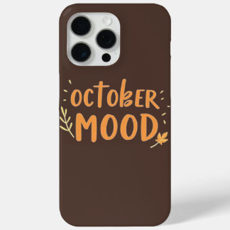 Oktober Mood Telefoonhoes iPhone 15 Pro Max Hoesje