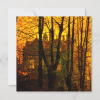 Oktober nagloei John Atkinson Grimshaw