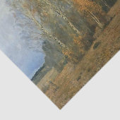 Oktober najaar door Isaac Levitan Tissue Paper Tissuepapier (Detail)