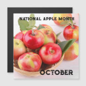 Oktober Nationale Apple Maand (Voorkant / Achterkant)