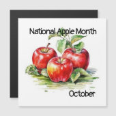 Oktober Nationale Apple Maand (Voorkant / Achterkant)