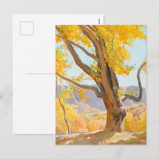 Oktober Ochtend door Maynard Dixon Feestdagenkaart (Voorkant / Achterkant)