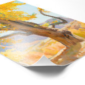 Oktober Ochtend door Maynard Dixon Foto Afdruk (Hoek)