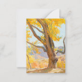 Oktober Ochtend door Maynard Dixon Notitiekaartje (Voorkant)