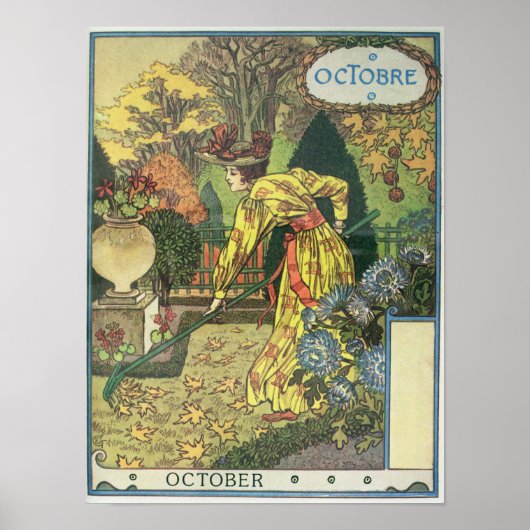 oktober poster (Voorkant)