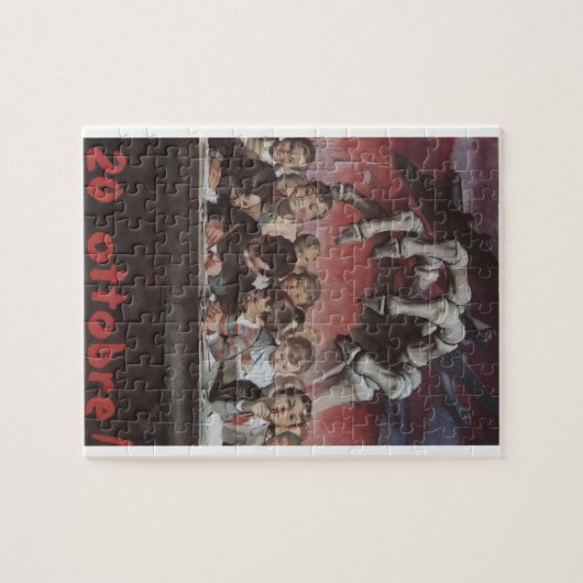 Oktober Propaganda Poster Legpuzzel (Horizontaal)