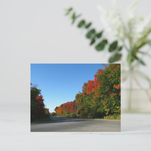 Oktober Road Briefkaart (Staand voorkant)