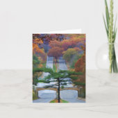 Oktober Road Notecard Kaart (Voorkant)