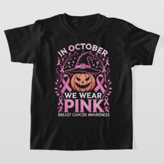 Oktober Roze Borstkanker T-shirt