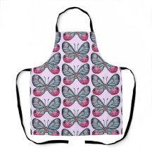 Oktober Roze Glazen Vlinder Patroon Ontwerp