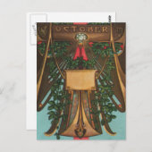 Oktober - Scorpio Briefkaart (Voorkant / Achterkant)