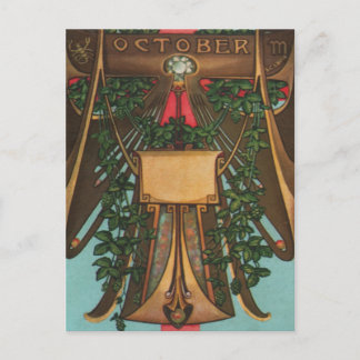 Oktober - Scorpio Briefkaart