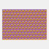 Oktober Spooky Halloween Snoep pompoen Inpakpapier Vel (Voorkant 3)