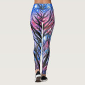 Oktober Sterrennacht Leggings Blue (Achterkant)