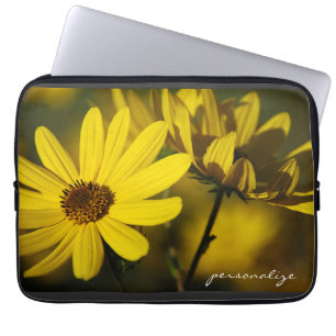 Oktober Sunflower Electronics Bag Laptop Sleeve