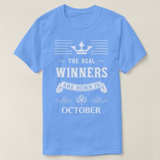 oktober t-shirt (Design voorkant)