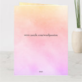 Oktober verjaardag geboortesteen Opal Greeting Kaart (Achterkant)