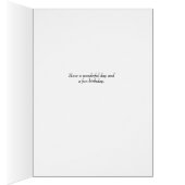 Oktober verjaardag met Cosmos Flower (Binnen (Rechts))