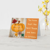 *** OKTOBER** VERJAARDAG MET WAT LIEFDE OOK KAART (Gele Bloem)